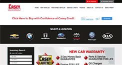 Desktop Screenshot of caseyauto.com